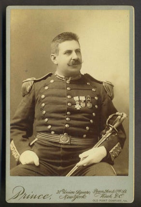 Cabinet Cards of Brig. General Joseph C. Breckenridge and Captain Joyce.