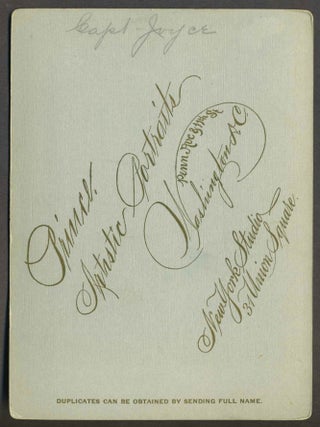 Cabinet Cards of Brig. General Joseph C. Breckenridge and Captain Joyce.