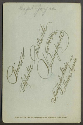 Cabinet Cards of Brig. General Joseph C. Breckenridge and Captain Joyce.