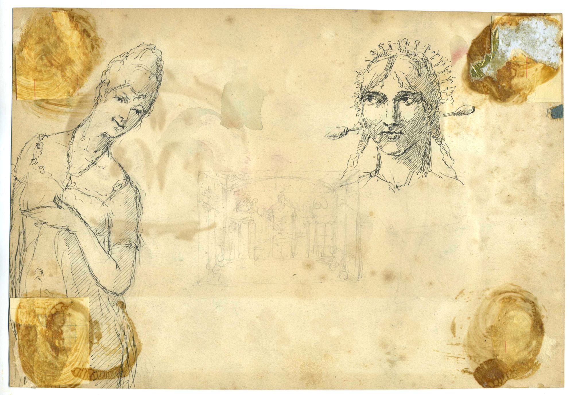Original Art in the style of Renaisance Illuminated Manuscript ...
