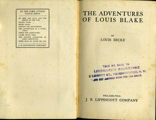 The Adventures of Louis Blake.