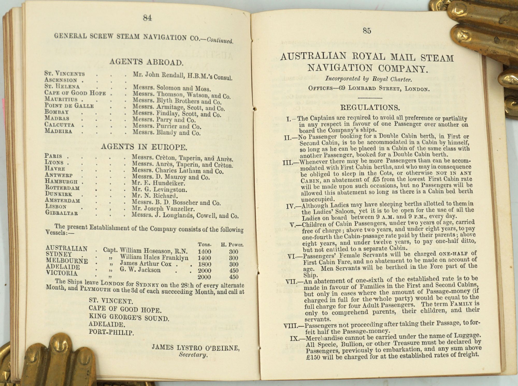 The Colonial Life Assurance Company Almanack and Useful Information ...