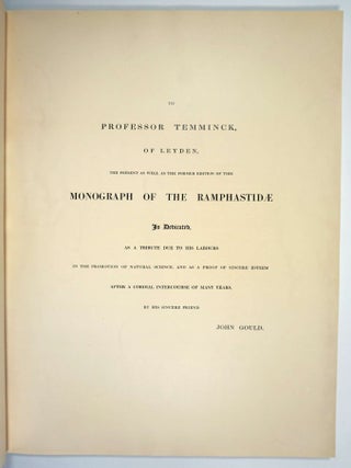 A Monograph of The Ramphastidae or Family of Toucans.
