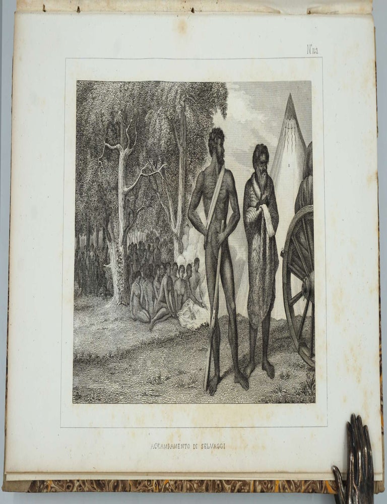 Item #29219 'Travel in the Interior of Australia or New Holland by Major T Mitchell' in Italian book "Viaggi nell'interno dell'Australia o Nuova Olanda tomo XVI". Australia Exploration, T. L. Mitchell.
