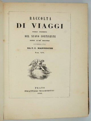 'Travel in the Interior of Australia or New Holland by Major T Mitchell' in Italian book "Viaggi nell'interno dell'Australia o Nuova Olanda tomo XVI"