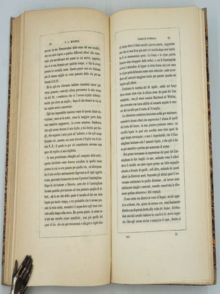 'Travel in the Interior of Australia or New Holland by Major T Mitchell' in Italian book "Viaggi nell'interno dell'Australia o Nuova Olanda tomo XVI"