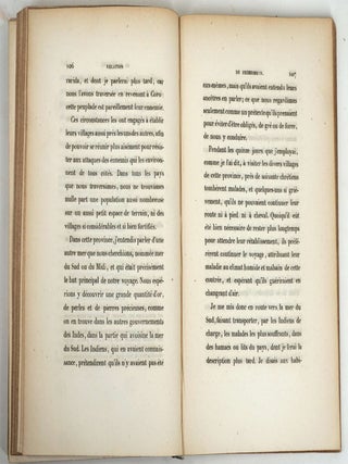 Voyages, Relations et M&eacute;moires originaux pour servir &agrave; l'histoire de la d&eacute;couverte de l'Am&eacute;rique. Histoire Veritable d'un Voyage Curieux, fait par Ulrich Schmidel de Straubing, dans l'Amerique ou le Nouveau Monde... Nuremberg (1599) [and] Narration du premier voyage de Nicolas F&eacute;dermann le Jeune, d'Ulm, aux Indes de la Mer Oc&eacute;ane, et de tout ce qui lui est arriv&eacute; dans ce pays jusqu'&agrave; son retour en Espagne, &eacute;crite bri&egrave;vement, et divertissante &agrave; lire. Haguenau (1557).