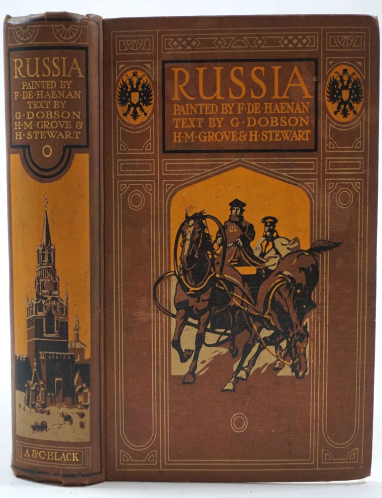 Item #29284 Russia. G Dobson, H. M. Grove, H. Stewart, Valeska Surratt.