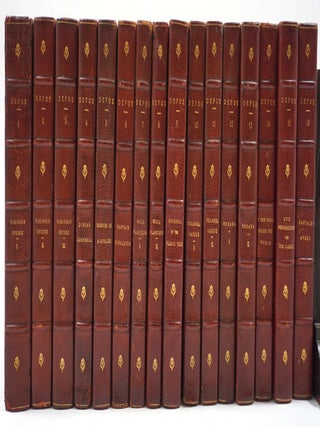 Romances and Narratives by Daniel Defoe in 16 volumes. Daniel Defoe, George A. Aitken.