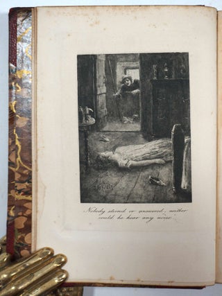 Romances and Narratives by Daniel Defoe in 16 volumes.
