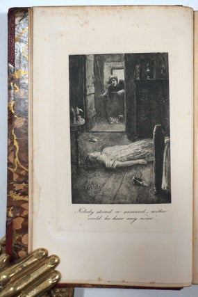 Romances and Narratives by Daniel Defoe in 16 volumes.