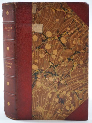 Romances and Narratives by Daniel Defoe in 16 volumes.