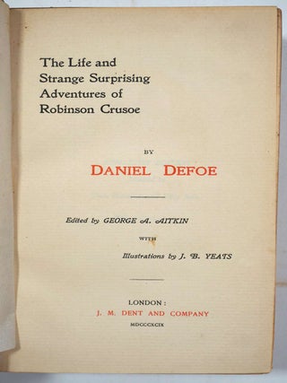 Romances and Narratives by Daniel Defoe in 16 volumes.