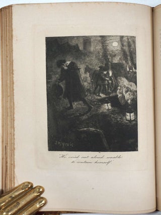 Romances and Narratives by Daniel Defoe in 16 volumes.
