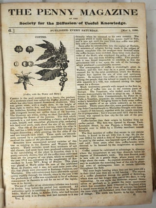 West Point graduate's copy of the Penny Magazine of the Society for the Diffusion of Useful Knowledge, 1st volume of the NY edition .
