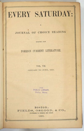 Item #29314 "New Uncommercial Samplesa" by Dickens in "Every Saturday: A Journal...