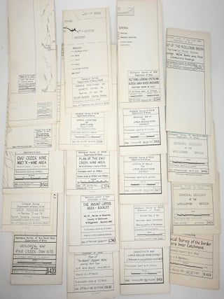 New South Wales Department of Mines, Maps for Technical Reports Volume 8 1960.