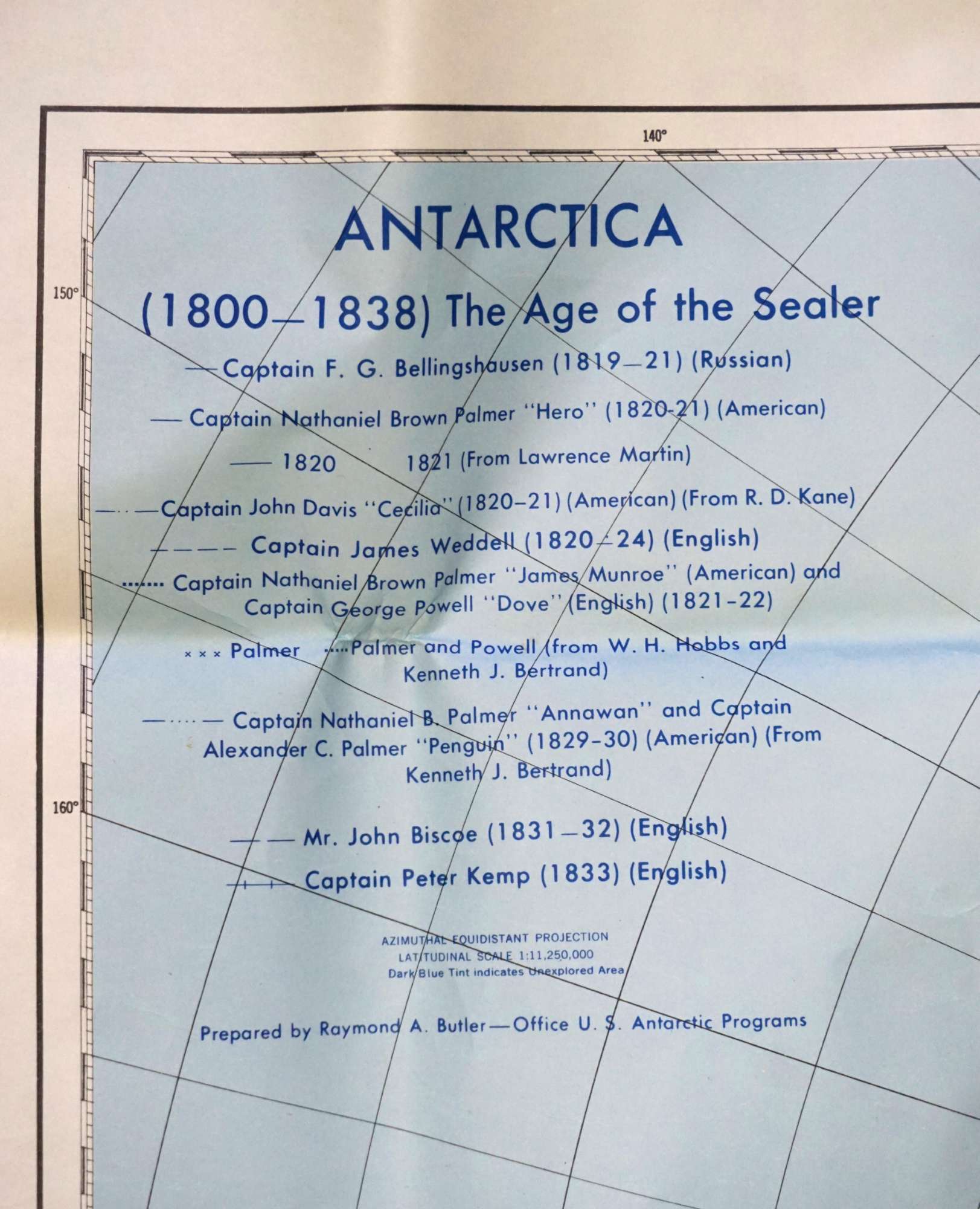 Antarctica. 1800-1838 The Age of the Sealer | Raymond A. Butler