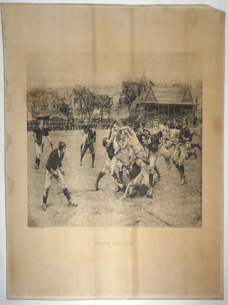 The Foot Ball Match [A Football Match, England v Scotland. Overend W. H., L Smyth.