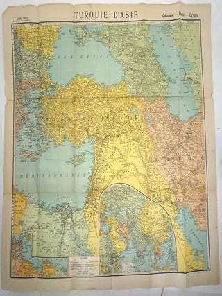 Turquie d'Asie : Caucase, Perse, Egypte. Two maps. First & Second editions. A. Taride.