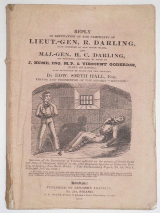 Item #29410 Reply in Refutation of the Pamphlets of Lieut.-Gen. R. Darling later Governor of New...