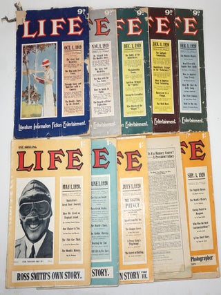 Item #29414 LIFE: A Record for Busy Folk Magazine with Antarctic content, October 1919-September...