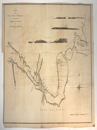A Chart of the Straights of Magellan in which are Inserted The Observations and Discoveries, of. J. Cook, J., Capt. Byron.