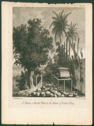 Raiatea prints from Parkinson's 'A Journal of a Voyage to the South Seas, in His Majesty's ship, The Endeavour'.