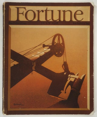 Item #29476 Fortune Magazine July 1938 [Zeppelin Color Foldout