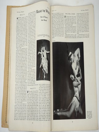 Issue devoted to Anna Pavlowa in The Dance Magazine, August 1931.