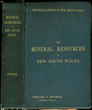 Item #3708 Mineral Resources of New South Wales. Edward F. Pittman