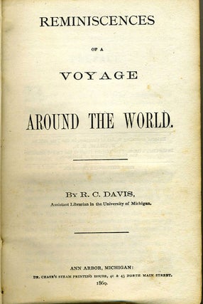 Reminiscences of a Voyage Around the World.