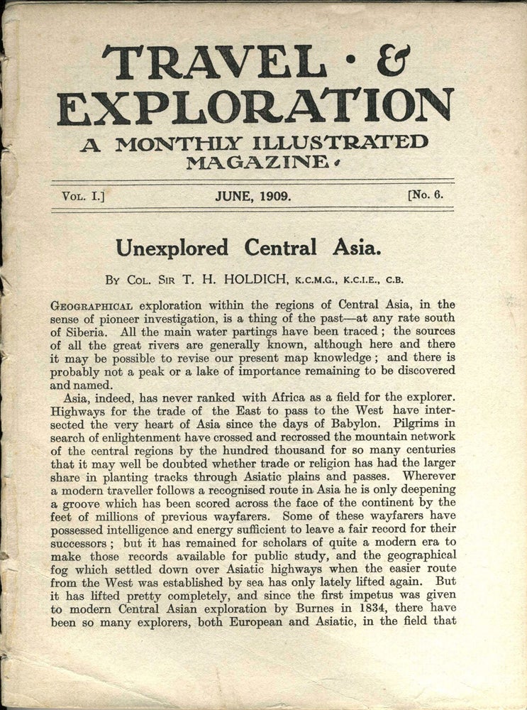 Item #6242 "Travel & Exploration" Magazine.