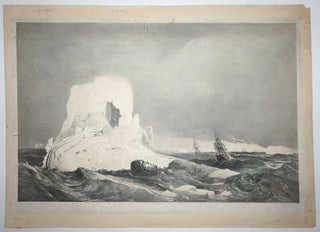 Item #6375 Coup de Vent devant les Iles Powell. Engraving. J. C. Dumont D'Urville