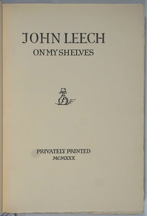 John Leech On My Shelves.