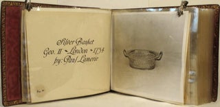 Photograph album of an Important Silver Collection.