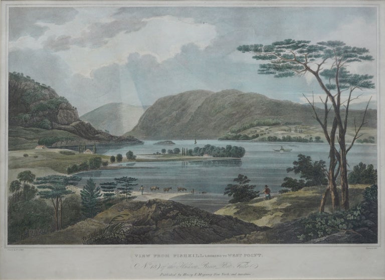 Item #6970 View from Fishkill Looking to West Point. (No. 15 of the Hudson River Portfolio). William Guy Wall.