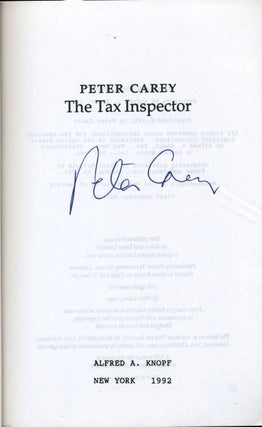 The Tax Inspector. Uncorrected Proof.