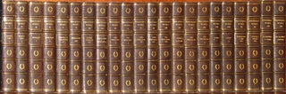 Item #7802 Complete Works of William Makepeace Thackeray. Complete 22 volume set. William...