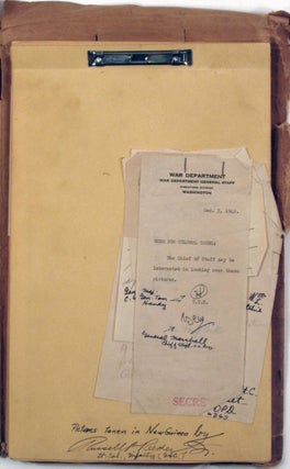 "Photographic Report Milne Bay, Wanigela Mission, Pongani. SECRET 19 - 31 October 1942".