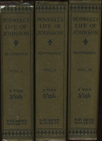 Item #8137 The Life of Samuel Johnson LL.D. James Boswell.