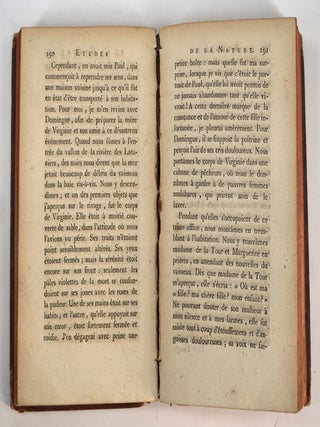 Etudes de la Nature [with map of Cook's Voyages].