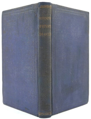 Item #8553 Diary of George Washington, from 1789 to 1791; embracing the Opening of the First...