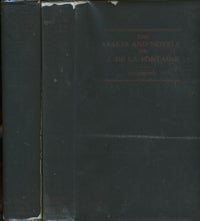Item #8593 The Tales and Novels of Jean de la Fontaine. Jean de La Fontaine.