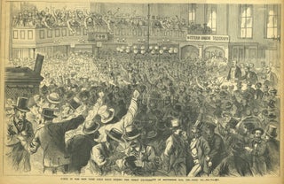 Item #8690 Scene in the New York Gold Room during the Great Excitement of September 24th, 1869 -...