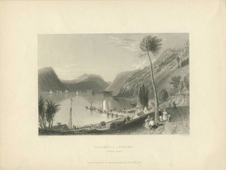 Item #8794 Peekskill Landing (Hudson River). W. H. Bartlett, sc F. Benjamin