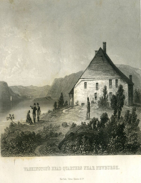 Item #8799 Washington's Head Quarters Near Newburgh. Anon.