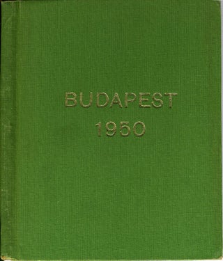 Item #8951 Budapest World Candidates Tournament 1950. Number 18, Cordingley. E. G. R. Cordingley
