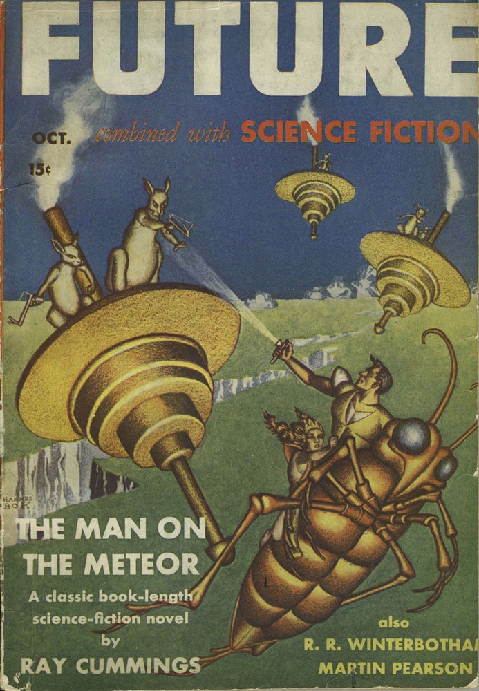Item #9059 Future, Combined with Science Fiction. October 1941. Vol. 2, no. 1.