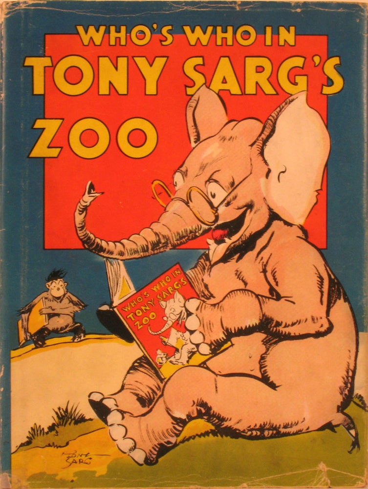Item #9078 Who's Who in Tony Sarg's Zoo. Children's, Kangaroo.